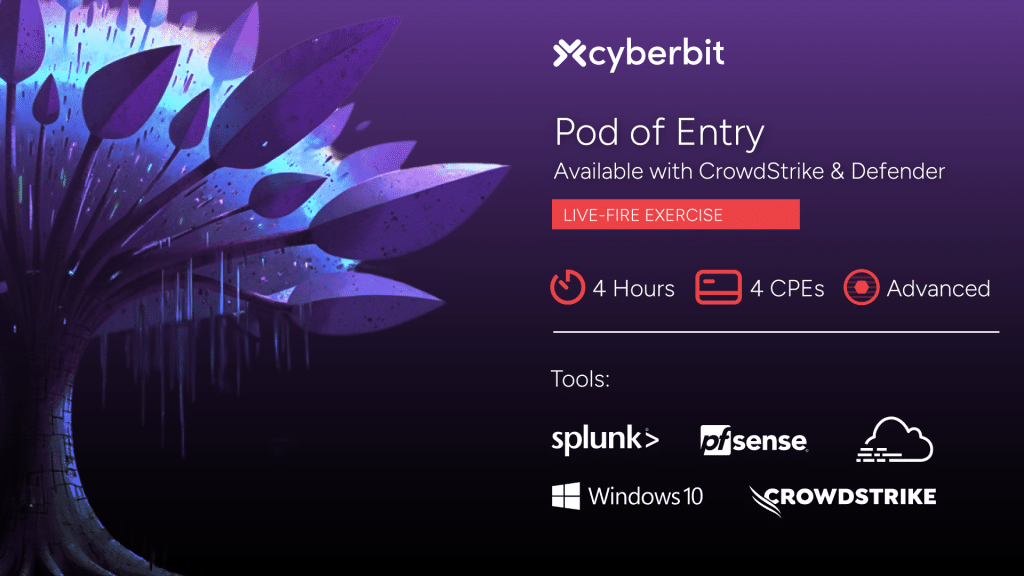 cyberbit out now hune 2025 pod of entry live-fire exercise with crowdstrike and microsoft defender
